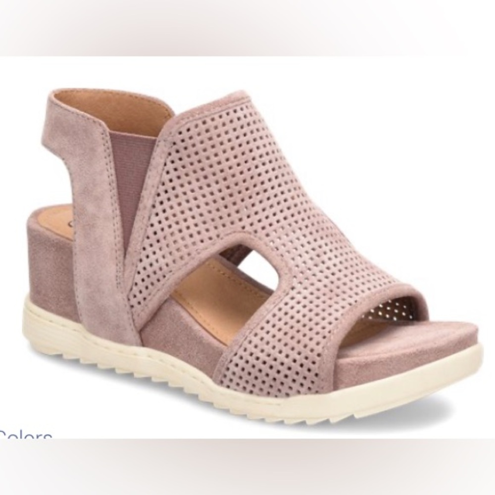 Sofft Women's Perforated Sandals - Blush
